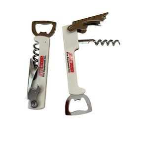 Set Of Two AllStar Fire Equipment Waiter's Folding Corkscrew And Bottle opener